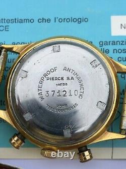 1960 Pierce Chronograph Calibre 134 Very Good Condition