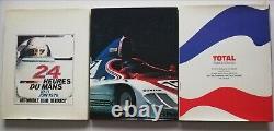 24 Hours of Le Mans 1978 1979 1980, 3 books with dust jackets, very good condition