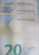 3 Bills Of 20 Euros Consecutive Serial Numbers Very Good Condition