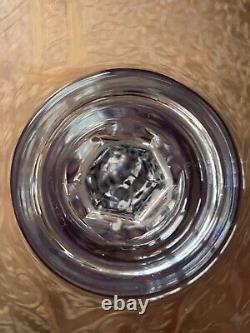 A Crystal Baccarat Genova Blue Roemer Glass in Very Good Condition