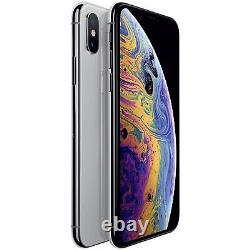 APPLE iPhone XS Max 256GB Silver With New Battery Very Good Condition