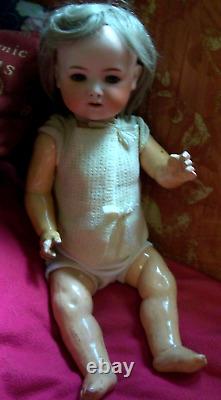 Adorable Large Baby Character-heubach From Koppelsdorf-toddler Very Good Condition-62cm