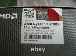 Amd Ryzen 7 3700x 8 Hearts 3.6ghz Processor (100-10000071box) In Very Good Condition