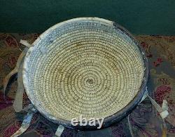 Ancient African Grain Basket H 29 cm D 38 cm Year 1950/60 Very good condition