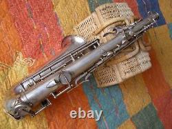 Ancient E. Beaugnier Saxophone To Revise Very Good Silver Condition In Its Juice