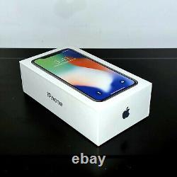 Apple Iphone X 256gb Unsimlocked Silver In Very Good Condition