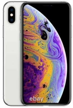 Apple Iphone Xs 64gb Silver Very Good Condition- Reconditioned Used A. A