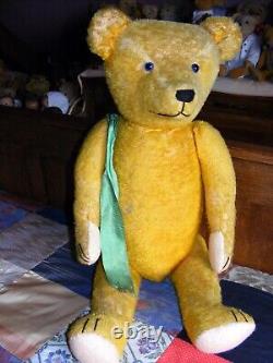Archibald Great Old Bear Beautiful In Very Good Condition Height 80 CM Filled With