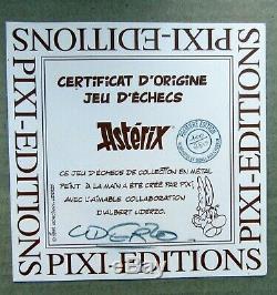 Asterix Chess Game Pixi D With Certificate Sign Uderzo 1991 Very Good Condition