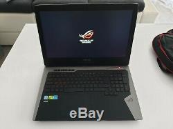 Asus Rog G752vs-ba164t In Very Good Condition / Nvme / 16gb Ddr4 / 1070 Gtx / I7