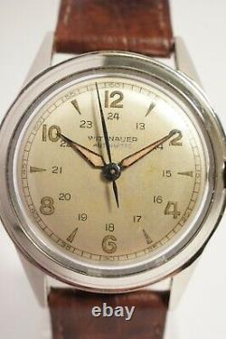 Automatic Steel Wittnauer, Subsidiary Longines, Very Good Condition, Annees 60