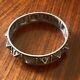 Basque Bracelet By Teguy Henri, In Solid Silver, Art Deco, Very Good Condition