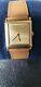 Beautiful Boucheron Watch In 0r Yellow Carrée Vintage Very Good Condition
