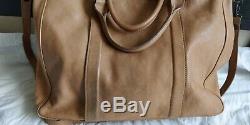 Beige Leather Bag Longchamp Good To Very Good Condition
