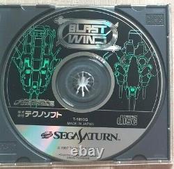 Blast Wind Sega Saturn Tecno Soft Ntsc-j Jap Japan Very Good State