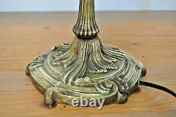 Bronze Boiling Lamp Abat Green Day In Very Good Condition