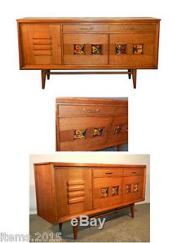 Buffet 1950 Oak And Ceramic Very Good Condition