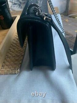 Bulgari Bag Serpenti Black Leather Very Good Condition To Grasp