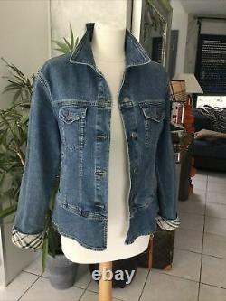 Burberry Jeans Jacket Size XL 42/44/46 Very Good Condition