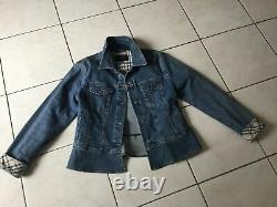 Burberry Jeans Jacket Size XL 42/44/46 Very Good Condition