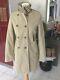 Burberry Trench Coat Size M Beige Cotton Very Good Condition