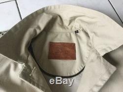 Burberry Trench Coat Size M Beige Cotton Very Good Condition