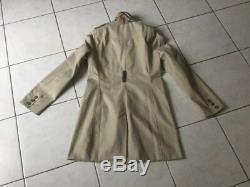 Burberry Trench Coat Size M Beige Cotton Very Good Condition