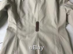 Burberry Trench Coat Size M Beige Cotton Very Good Condition