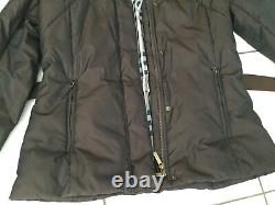 Burberry Waist Down Jacket 38/40 Brown Very Good Condition 895