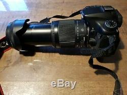Camera Canon Eos 70d Slr + 18-300 Sigma Stabilized. In Very Good Shape