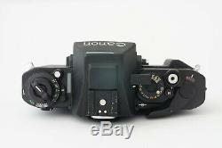Camera Canon New F-1 Black Very Good Condition 9.5 / 10