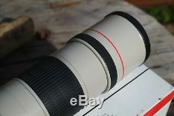 Canon Ef 300mm 14.0 L Is Usm Black White (very Good Condition)