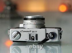 Canonet Ql17 G-iii With 40mm 11.7 In Very Good Condition