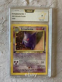 Card Pokémon Set Fossile Ectoplasma 5/62 Edition 1 P Pca 6 Very Good Condition