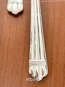 Christofle Aria Silverware Set for 12 People 62 Pieces in Very Good Condition