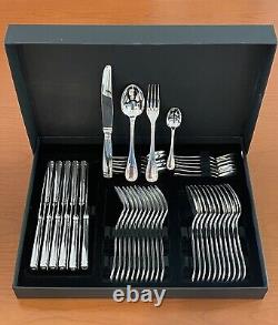 Christofle Malmaison 48 Piece Cutlery Set, 12 People, Very Good Condition.