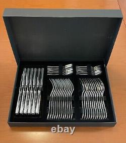 Christofle Malmaison 48 Piece Cutlery Set, 12 People, Very Good Condition.