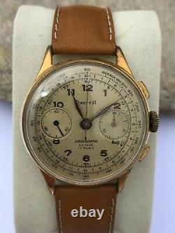 Chronograph Dreffa Geneve 1950s Calibre Landeron 51 Very Good Condition