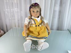 Collector Baby Doll for Collection, 60 Cm Vinyl Doll. Very Good Condition See