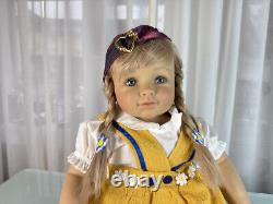 Collector Baby Doll for Collection, 60 Cm Vinyl Doll. Very Good Condition See