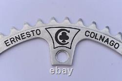 Colnago Ernesto 170 53/42t Vintage Crankset Pedal Very Good Condition