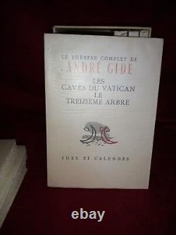Complete Theater By André Gide 8 Volumes Under Box Very Good Condition