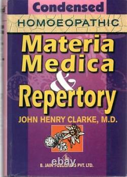 Condensed Homeopathic Materia Medica & Repertory in Very Good Condition