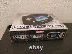 Console Nintendo Game Boy Advance Black In Boite Very Good State