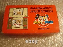 Console Nintendo Game & Watch Mickey & Donald DM 53 Very Good State