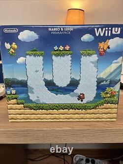 Console Nintendo Wii U 32 GB Premium Pack Mario And Luigi Very Good State