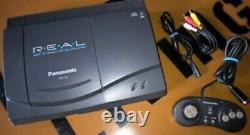 Console Panasonic Real 3do Fz-10 Black -very Good Condition - Jurassic World Game Offered