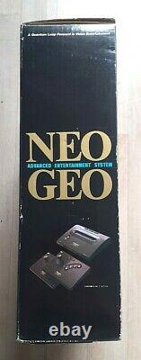 Console Snk Neo Geo Aes Boxed Tested Ntsc-j Jap Japan Very Good State