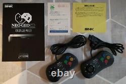 Console Snk Neo-geo CD Front Loader Complete Box (very Good Condition)