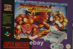 Console Super Nintendo Nes Snes Pack Street Fighter 2 II Turbo Very Good Condition
